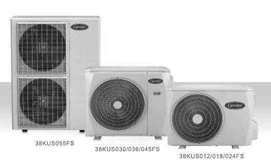 (image for) Carrier 42KDB036FS/38KUS036FS 4HP Duct type Split Air Conditioner (Cooling Only)