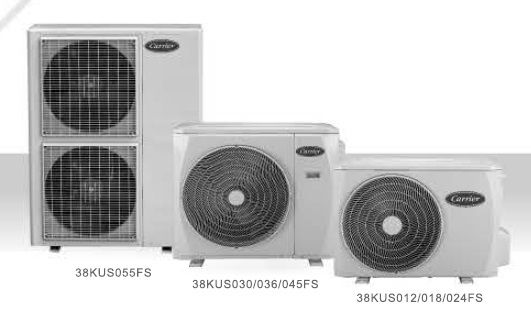 (image for) Carrier 42KTD024FSB/38KUS024 3HP Cassette-type Split Air Conditioner (Cooling Only)