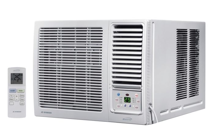 (image for) Ryobishi RB-24VA 2.5HP Window Air-Conditioner (Inverter Cooling/Remote Control/R32)
