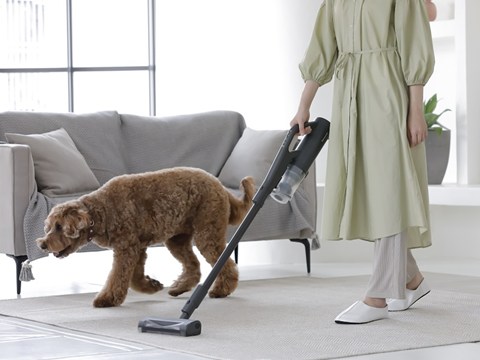 (image for) Panasonic MC-SB85K Tangle-Free Slim Stick Type Cordless Vacuum Cleaner