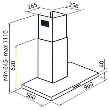 (image for) CRISTAL CI918ES 36" Chimney-type Cookerhood (Made in Italy)