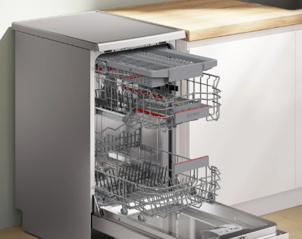 (image for) Bosch SPS4EMI24E 10 set Serie 4 Free-standing Slimline Dishwasher (Width: 45cm)