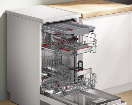 (image for) Bosch SPS6YMI14E 10 set Serie 6 Free-standing Slimline Dishwasher (Width: 45cm)