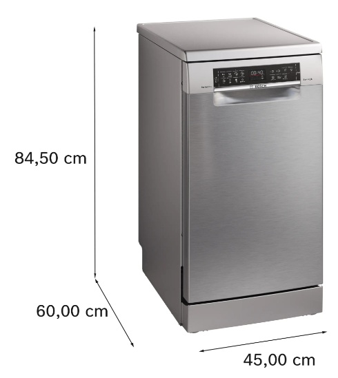 (image for) Bosch SPS6YMI14E 10 set Serie 6 Free-standing Slimline Dishwasher (Width: 45cm)