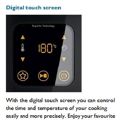 (image for) Philips HD9240/90 1.2kg Air Fryer