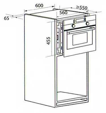 (image for) CRISTAL G34L-900SCGI 34-litre Built-in Microwave/Convection Oven