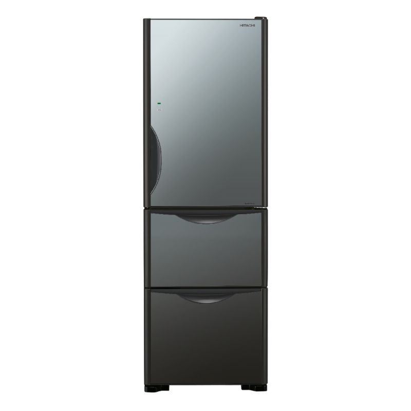 (image for) Hitachi HR3N6404DA 329L 3-Door Refrigerator (Crystal Mirror)