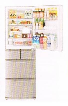 (image for) Hitachi R-S42CMH 415-Litre 5-Door Refrigerator