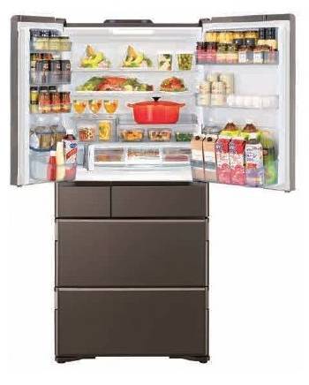 (image for) Hitachi R-ZX670JH 670-Litre 6-Door Refrigerator