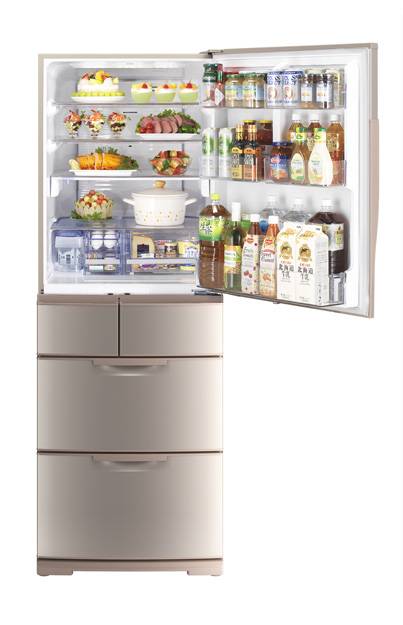 (image for) Mitsubishi MR-BX52W 520-Litre 5-Door Refrigerator