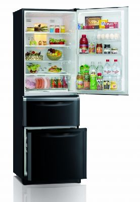(image for) Mitsubishi MR-C46C 370-Litre 3-Door Refrigerator