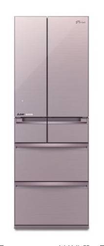 (image for) Mitsubishi MR-WX53Y 525-Litre 6-Door Refrigerator