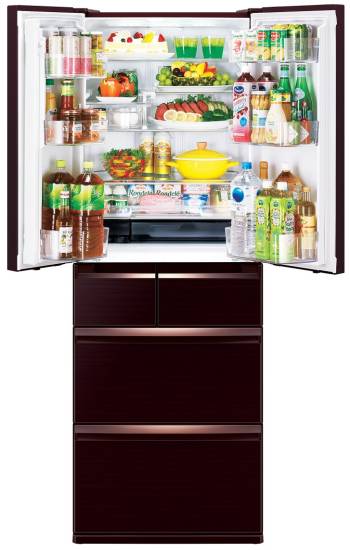 (image for) Mitsubishi MR-WX53Y 525-Litre 6-Door Refrigerator