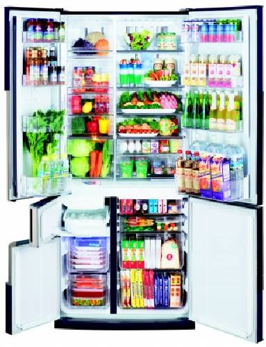 (image for) Mitsubishi MR-Z65R 645-Litre 5-Door Refrigerator