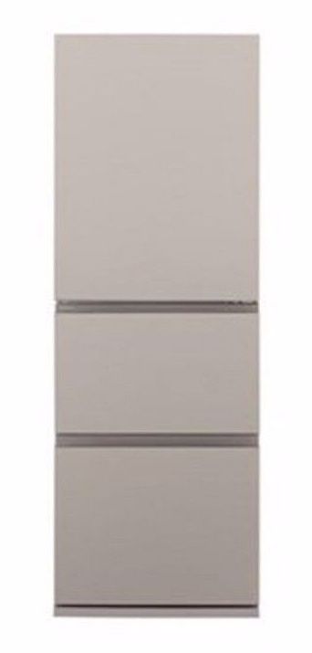 (image for) Panasonic NR-C341H/C3 326L ECONAVI Inverter 3-Door Refrigerator (Matt Beige)