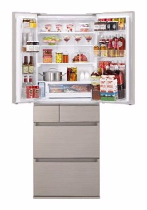 (image for) Panasonic NR-F507HX/NA 490L ECONAVI 6-Door Inverter Refrigerator (Albero Champagne)