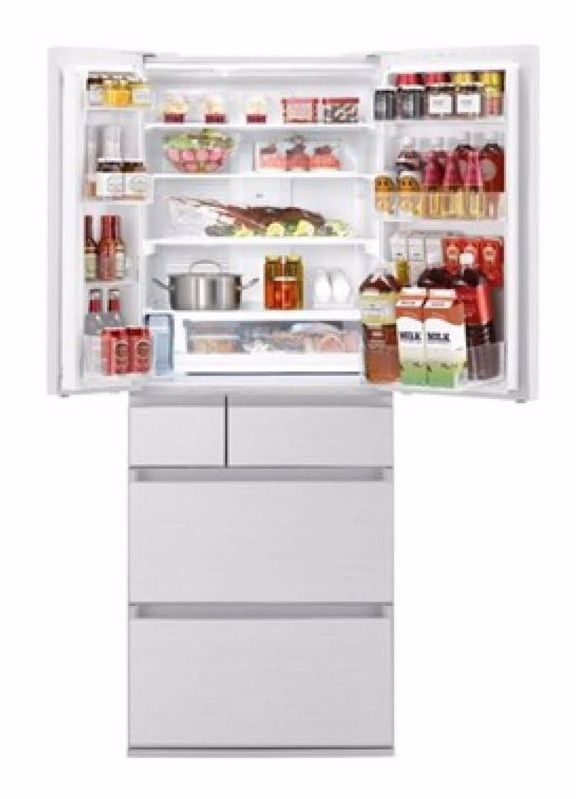 (image for) Panasonic NR-F607HX/WA 588L ECONAVI 6-Door Inverter Refrigerator (Albero White)