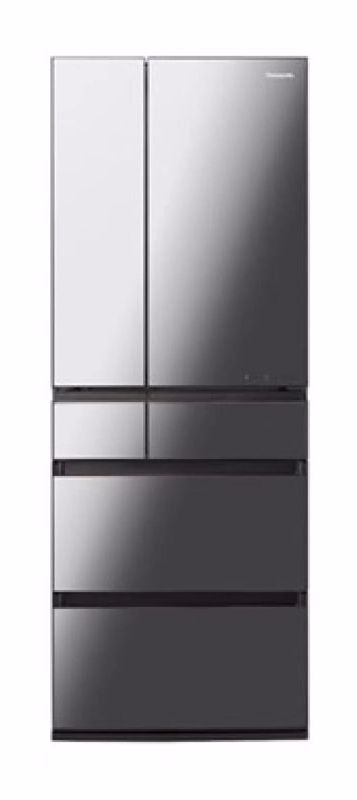 (image for) Panasonic NR-F607HX/XA 588L ECONAVI 6-Door Inverter Refrigerator (Mirror)