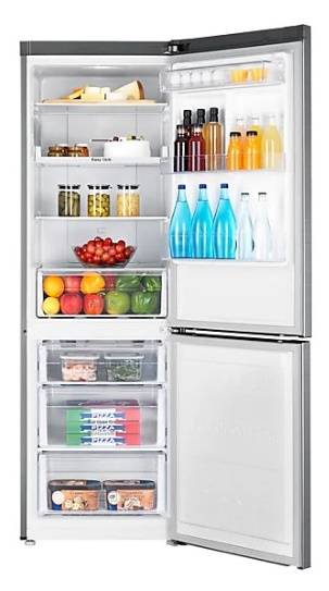 (image for) Samsung RB33J3200S9 328L 2-Door Refrigerator (Bottom Freezer / Sliver)