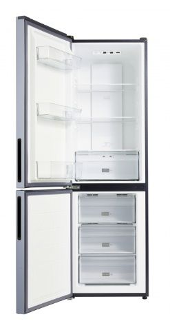 (image for) WHIRLPOOL WF2B251LSS 251L Slim Bottom Freezer Inverter 2-Door Refrigerator (Left Hinge)