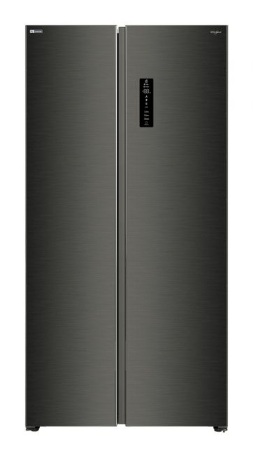 (image for) WHIRLPOOL WF2X610NBHK 583L Side-by-Side Refrigerator (Black Stainless Steel)
