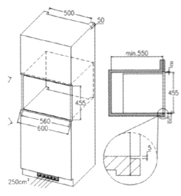 (image for) Cristal C-S28GXH 28-Litre Built-in Steam Oven with Grill