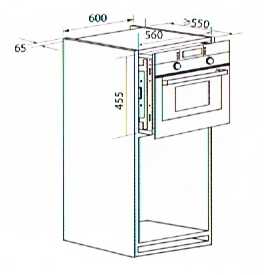 (image for) Cristal C-S34GXH 30-Litre Built-in Steam Oven