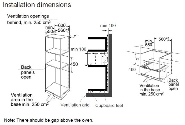 (image for) ROSIERES RFVS580X 34L Builr-in Steam Oven with Convection Grill