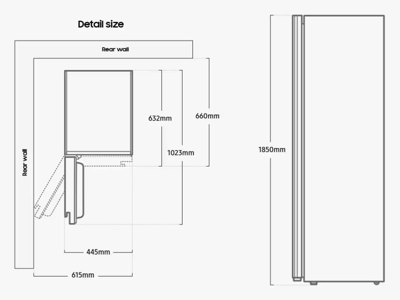 (image for) Samsung DF60A8500CG/SH AI AirDresser with JetSteam Refresh & Sanitize Cycle