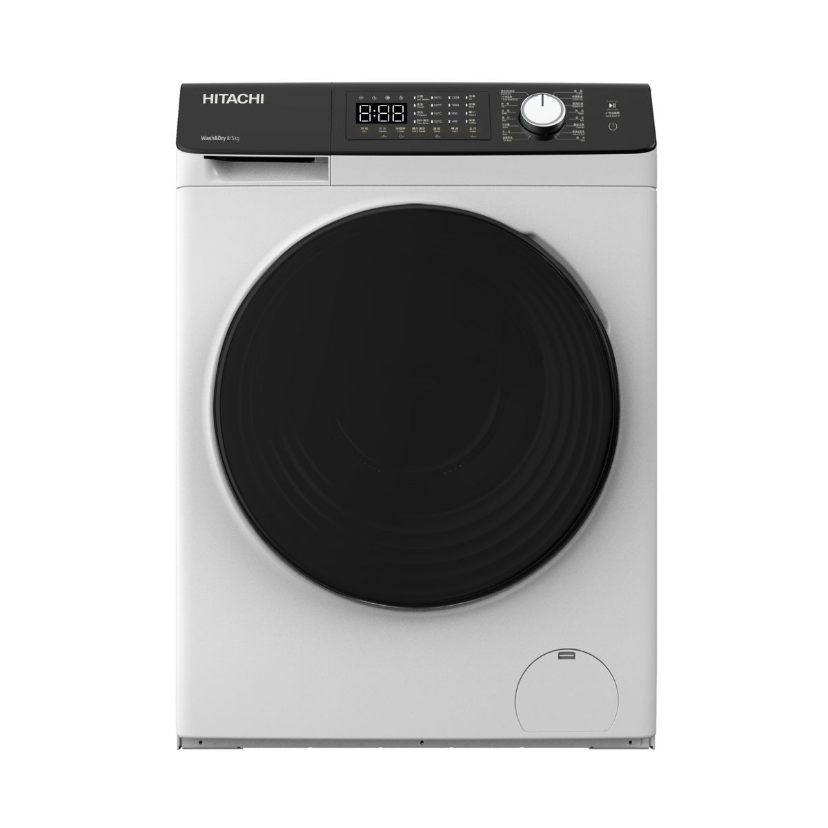 (image for) Hitachi BD-D802HVOW 8kg(wash)/5kg(dry) 1200rpm Front-Loading Washer-Dryer