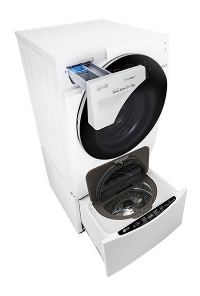 (image for) LG TWINWASH-G 12kg 1600rpm 4-in-1 TrueSteam Washer-Dryer