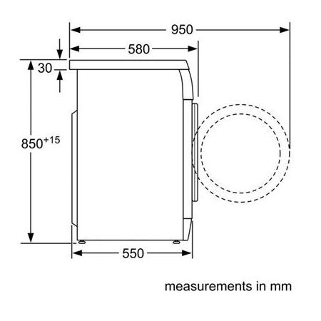 (image for) Siemens WD14D360HK 7kg 1400rpm Front Loading Washer-Dryer