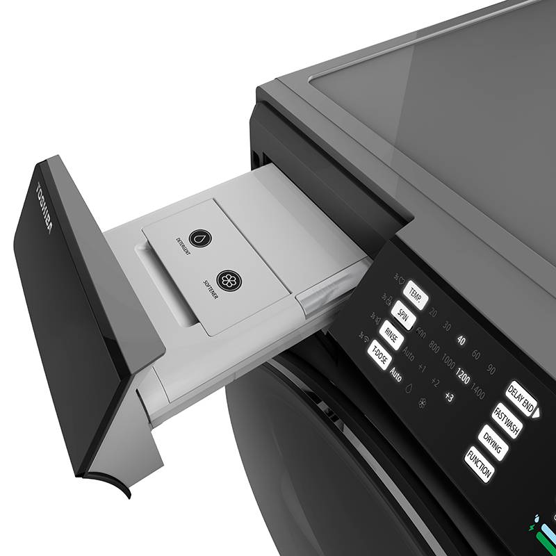 (image for) Toshiba TWD-BH90W4H 8kg(wash)/8kg(dry) 1400rpm Front Loading Washer-Dryer