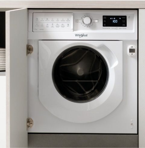 (image for) Whirlpool WFCI75431 Built-in Front Load Washer Dryer (Wash 7kg / Dry 5kg)