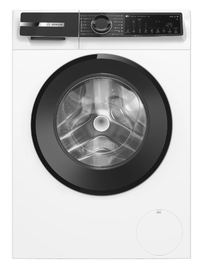 (image for) BOSCH Series 6 WGK244Z0HK 9kg 1400rpm LuxeSoft Steam Front Load Washing Machine