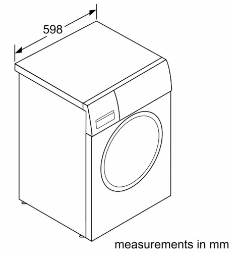 (image for) BOSCH Series 6 WGK244Z0HK 9kg 1400rpm LuxeSoft Steam Front Load Washing Machine