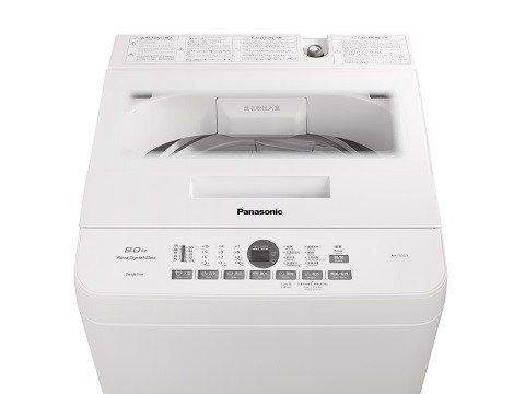 (image for) Panasonic NA-F80G9 8kg Japanese Low-drainage Washer