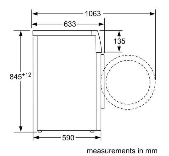 (image for) Siemens WM14N2Z8HK 8kg 1400rpm Front Loading Washer