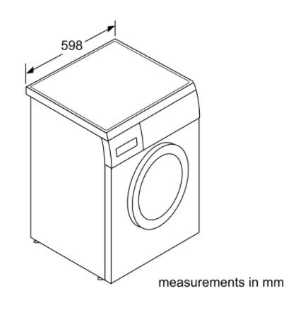 (image for) Siemens WU12P268BU 8kg 1200rpm Front-Loading Washer (H: 820mm)