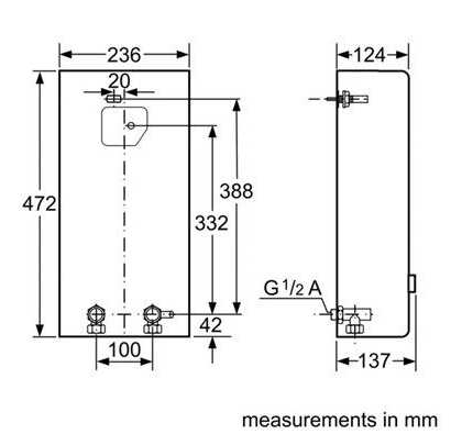 (image for) Siemens DH18400 18kW Instant Water Heater